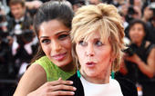Freida loves to be Jane Fonda’s best friend...