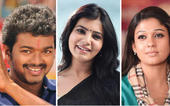 Tax men raid Tamil film actor Vijay, Nayantara's house...