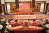 Transendence books on display in the haveli foyer