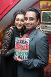 Meera Syal and Sanjeev Bhaskar at the launch of The House of Hidden Mothers image by Swani.com