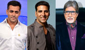 Forbes features Bollywood stars for the first time on highest earning list...