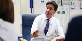 Miliband bombed by Tories for wanting to 'weaponise' NHS...