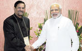 Modi holds meetings with Guyanese president, Mauritius minister...