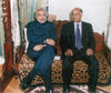Narendra Modi and CB Patel after the inauguration of Shakti Hall