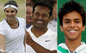 Paes, Mirza and young Sumit Nangal dazzle at Wimbledon...