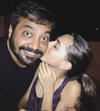 Anurag Kashyap gets a kiss on his birthday
