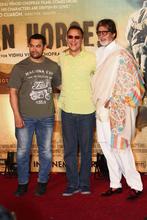 Amitabh, Aamir launch trailer of 'Broken Horses'...