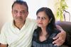 Vinod Hindocha with Wife Neelum Hindocha