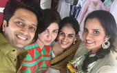 Farah throws birthday party for Sania...