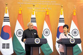 S Korea pledges $10bn for infra projects in India...