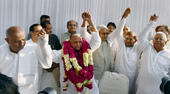 Six parties unite to form Janata Parivar; Mulayam is the new party chief...
