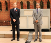 HRH The Earl of Wessex opens new Peace Garden in memory of Muslim war heroes...