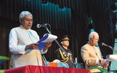 Nitish sworn in Bihar CM for 5th time...