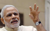 Modi lays foundation for Andhra's new capital...