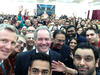 “Zac with the masses” – Garba selfie with Cllr Ameet Jogia and Bob Blackman MP
