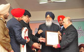 Punjab honours Lord Loomba with 'Parman Patra' award...