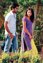 A gangster set up for Simbu and Trisha?...