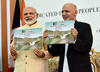 The Prime Minister, Shri Narendra Modi and the President of the Islamic Republic of Afghanistan