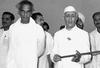  V K Krishna Menon, Founder of India League, with Jawaharlal Nehru