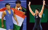 Rio quotas for two Indian wrestlers...