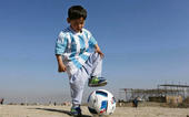 Messi's toddler fan forced to leave Afghanistan...