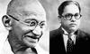 Gandhi and B R Ambedkar did not agree on many issues but still would   have dialogue with each other 