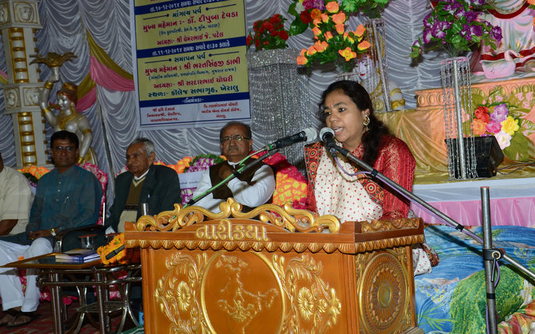 ઉત્તર ગુજરાતમાં પ્રથમ વાર નારી કથા 