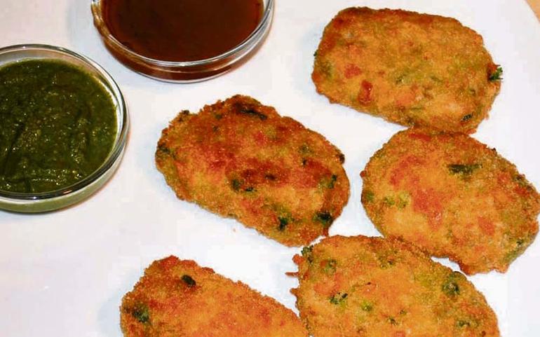 મકાઈની ક્રિસ્પી કટલેટ...