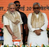 modi with nitish