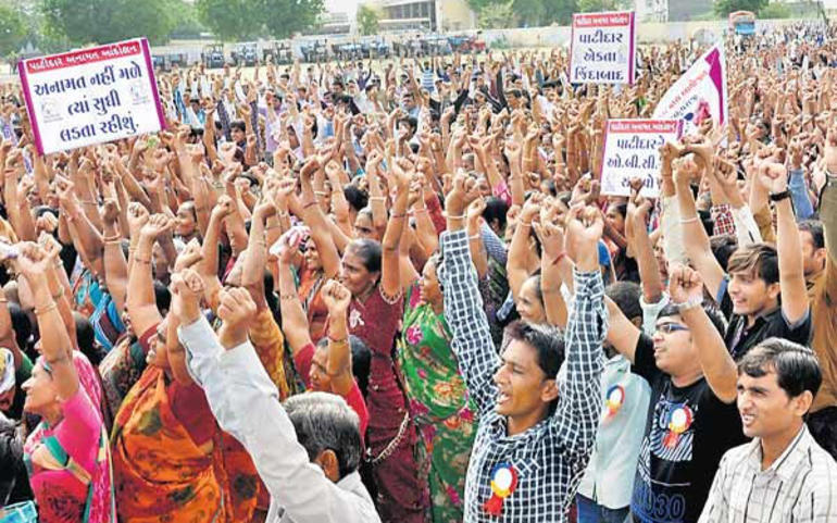 અનામત માટે પાલનપુર, બહુચરાજી અ...
