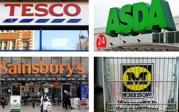 Large supermarkets