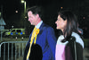 Election-- Nick Clegg  with wife Miriam Gonzalez Durantez