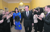 Election-- cameron-Samantha back at No. 10