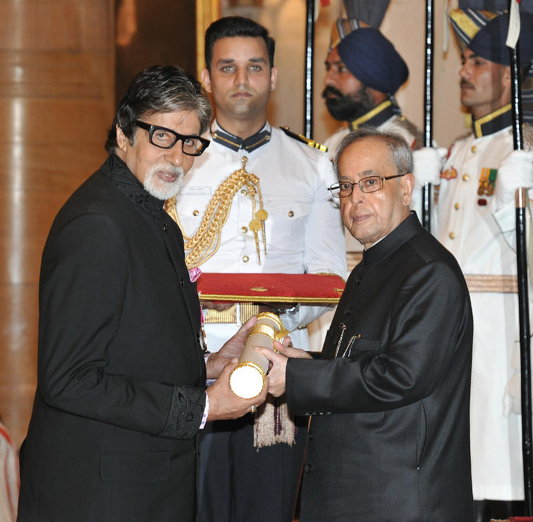 Padma Vibhusan Amitabh 