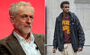 Jeremy Corbyn and Mohamed Dahir