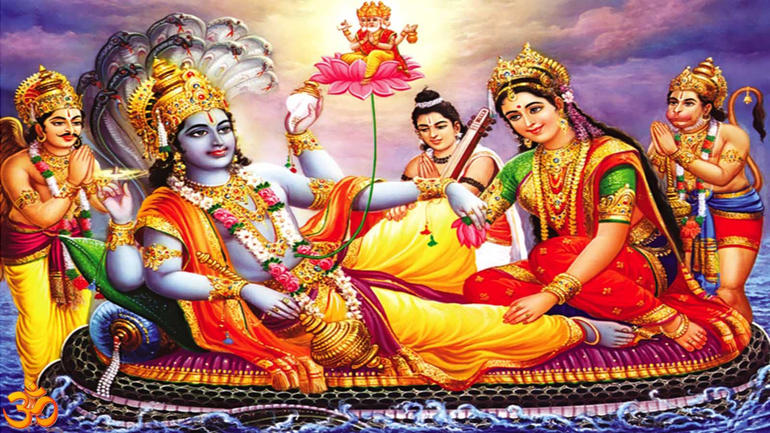 god-vishnu-and-lakshmi