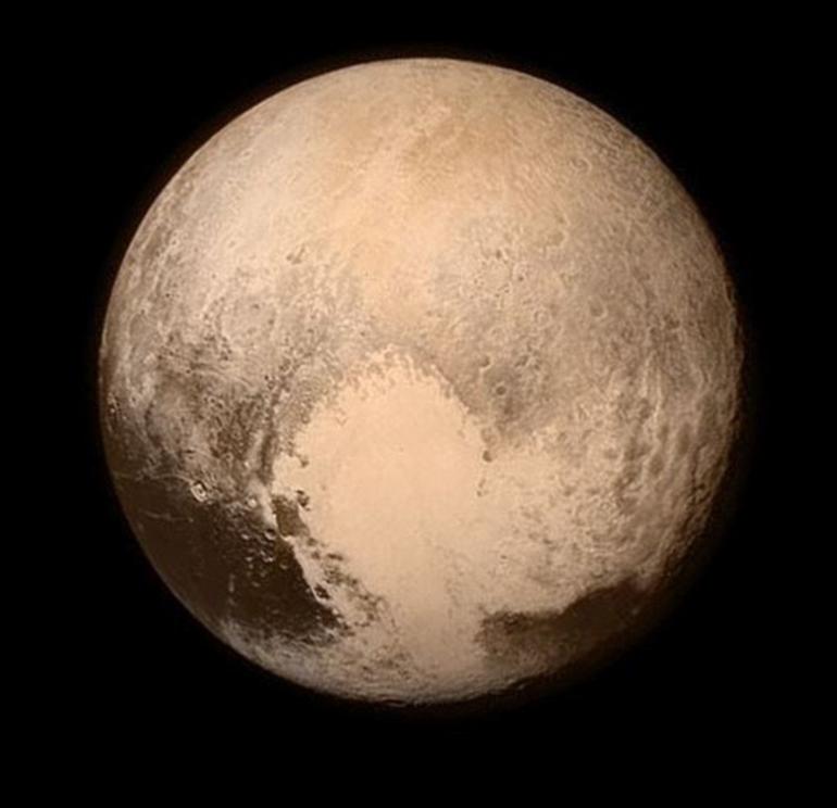 latest pluto image from new horizon