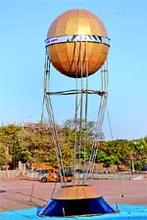 જામનગરમાં વિશ્વની સૌથી મોટી  વિશ્વકપ ક્રિકેટની ટ્રોફીનું નિર્માણ
