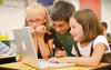 kids on computer game