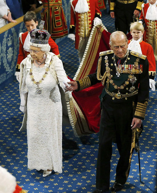 Queen's Speech- Prince Philip and the Queen