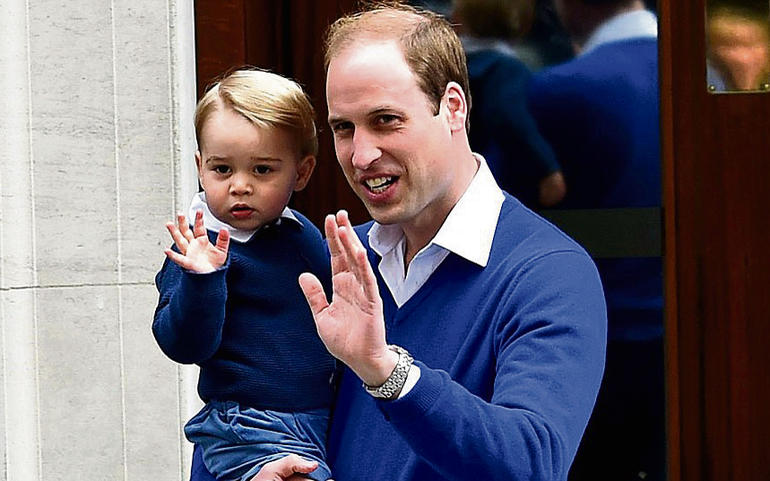 Kate-William with New baby-7