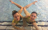 Olivia Federici and Katie Clark