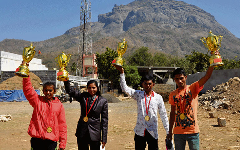 ગિરનાર આરોહણ સ્પર્ધામાં કાળપ