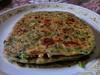 cabbage-methi paratha