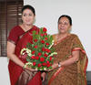 smriti irani with anandiben