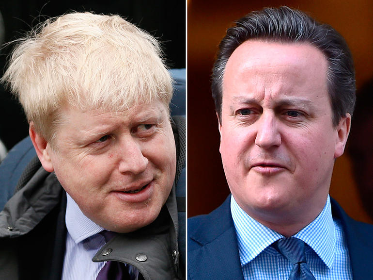 Boris Johnson-David Cameron