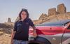 Yara Shalaby desert rally race