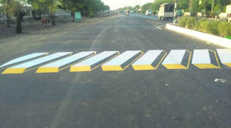 3D speed breaker