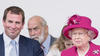 Peter Phillips with the Queen copy