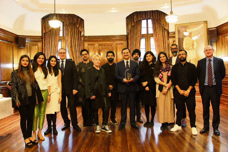Team India with Deputy High Commissioner of India, Ambassador Dinesh Patnaik copy
